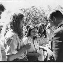 Gov. Brown with CCC members