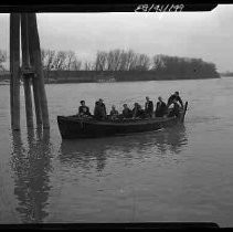 A group of men in a boat