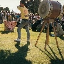 Tule Lake Linkville Cemetery Project 1989: Taiko and Buddhist Alter