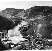 Iron Gate Dam fish ponds