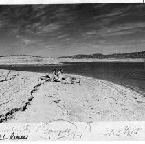 Alone on the Beach at Folsom Lake