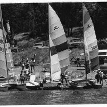 Catamarans on the Beach