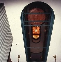 Old Sacramento. Interior view of the D. O. Mills Bank building on 2nd and L Streets