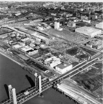 Aerial View of Sacramento Redevelopment