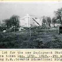 Empty lot at 9th & N Street