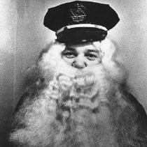 Unidentified Police Officer in Beard and Wig