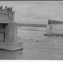 Bridge Section Swept Away