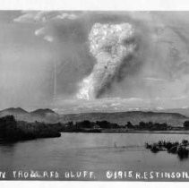 Mt. Lassen Eruption Seen in Red Bluff