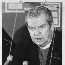 Bishop John E. Hines, the 22nd presiding bishop of the Episopal Church in the U.S., who worked for social justice and against apartheid