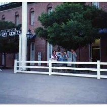 Photographs from Aubrey Neasham Bust Dedication at the Sacramento History Museum in Old Sacramento