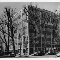 Exterior view of the Veterans Building at 13th and O Streets