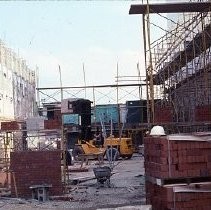 Old Sacramento. Old Sacramento. View of the Pacific Stables building on the corner of Second and L Streets