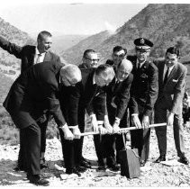 Ceremony to start New Melones Dam construction