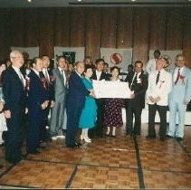 Banquet Reception: Group Photo With Check