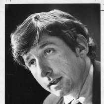 Tom Hayden (Thomas E. Hayden), antiwar and civil rights activist, as a candidate for U.S. Senator from California (Democratic primary)