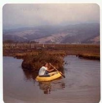 Photographs of landscape of Bolinas Bay. "Jon Kaempfer, Bolinas Lagoon, Sept. 2, 1973"