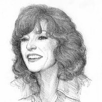 Drawing of Carla M. Bard by John Lopes