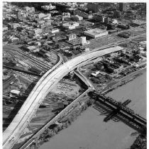 Aerial View of Sacramento Redevelopment