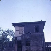 Views of redevelopment sites showing the demolition of buildings in the district. These view date from 1959 to 1963. Specific sites are not identified in this set of images