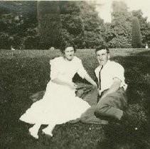 Myrtle Thomas and Norman Lawlor at Capitol Park