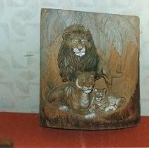 Tule Lake Reunion 1985 at Red Lion Motor Inn: Camp Artwork of Lion Family