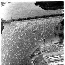 Aerial view of Nimbus Fish Hatchery