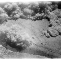 Photographs of landscape of Bolinas Bay, aerial