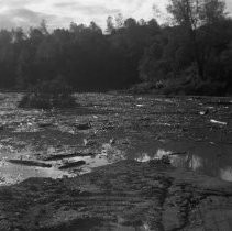 Folsom Lake during flood