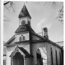 Exterior of 14th Street Presbyterian Church in Sacramento