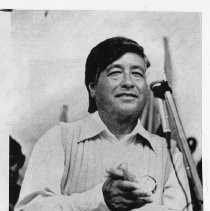 Cesar Chavez, President of United Farm Workers