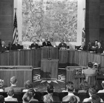 The Sacramento City Council in Session