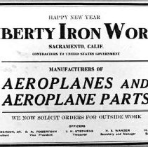 Liberty Iron Works advertisement