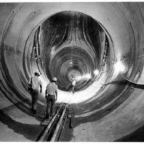 Diversion tunnel of the the New Melones Dam project