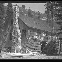 A mountain cabin