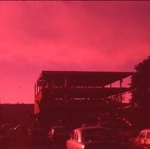 View of the Sacramento Savings and Loan building at 424 5th and L Streets under construction