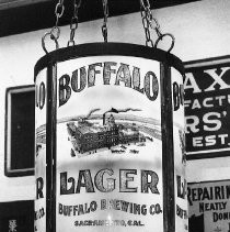 Buffalo Brewery chandelier