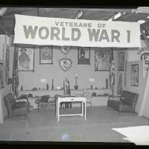 Veterans of World War I display