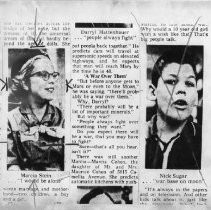 Darryl Hattenhauer. Excerpt from newspaper article (see next object for full article)