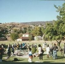 Tule Lake Linkville Cemetery Project 1989: Participants at the Cemetary