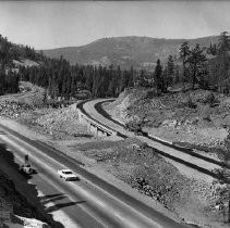 New Section of Interstate 80 at Cisco Grove