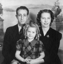 Man and Woman With Child Portrait