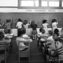 William Land School 1951 Classroom Demonstration