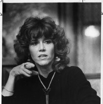 Jane Fonda at a fundraiser in Sacramento