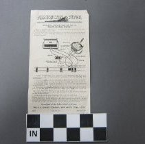 Pamphlet, Instruction