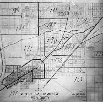 North Sacramento Area Map
