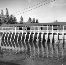 Low Water at Dam and Outlet in Tahoe City