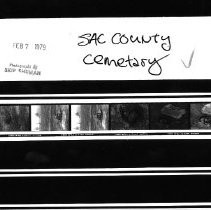 Contact sheet for Sacramento County Cemetery