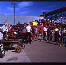 Fire equipment display