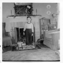 Frank Schmittgen III, Christmas 1952--from the scrapbook "Flora Schmittgen: This Is Your Life -April 7, 1955 47 Frank Schmittgen III, Spring 1953--from the scrapbook "Flora Schmittgen: This Is Your Life - April 7, 1955