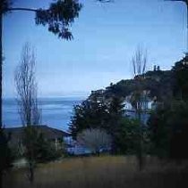 Slides of California Historical Sites. Hospital Cove, Angel Island, Calif